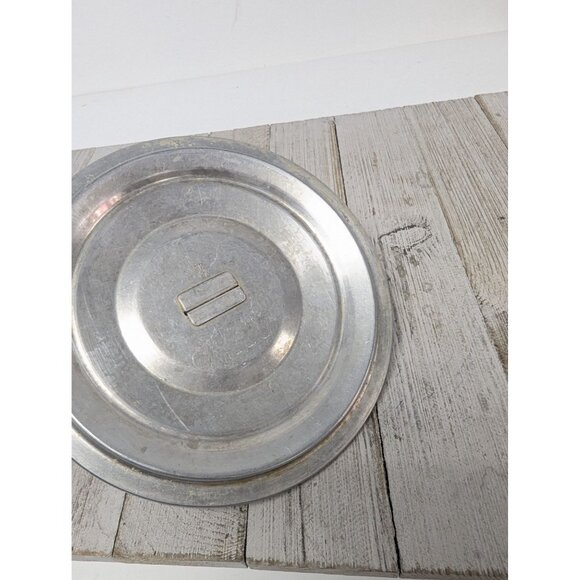 Vintage Mirro Aluminum Safety Ring Pot Cover Round Metal Lid 6-1/4" - Picture 4 of 4
